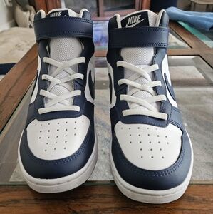 Nike Kids' Navy and White Sneakers